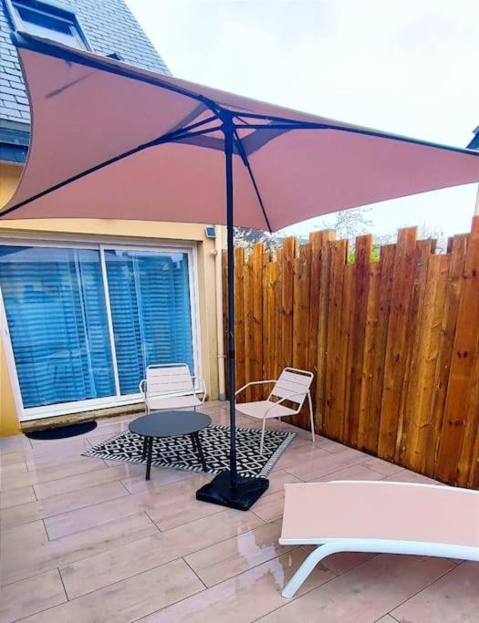 Appartement Cosy, Detente Avec Terrasse Pleurtuit Экстерьер фото